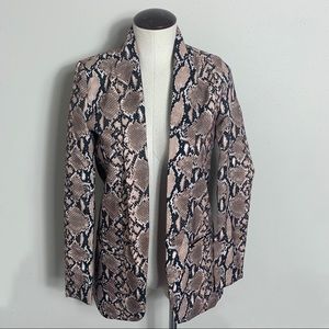 Nasty Gal snake print blazer